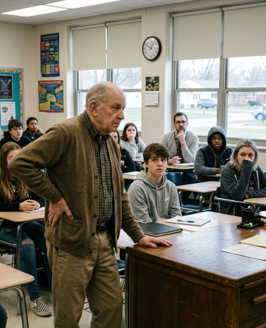 I told my grandson’s class I helped my best friend die before I was old enough to buy a beer, and the room went so still it hurt.